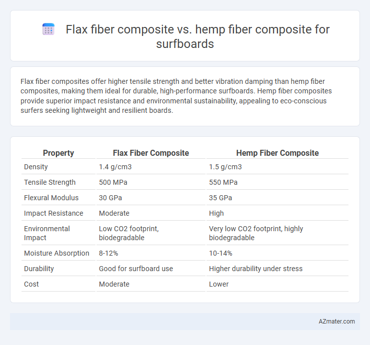 Flax fiber composite vs. hemp fiber composite for surfboards - What is The Difference?