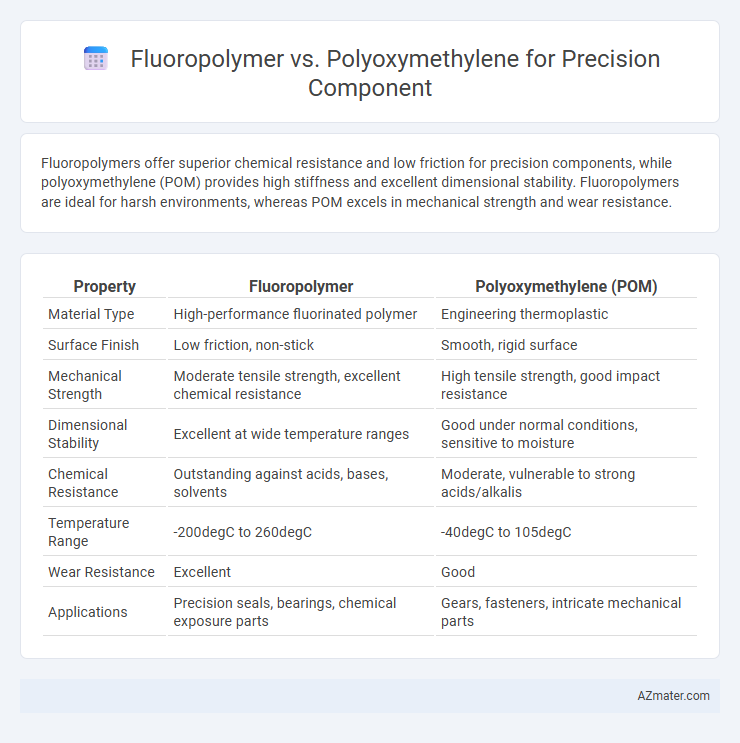 Fluoropolymer vs. Polyoxymethylene for Precision Component - What is The Difference?