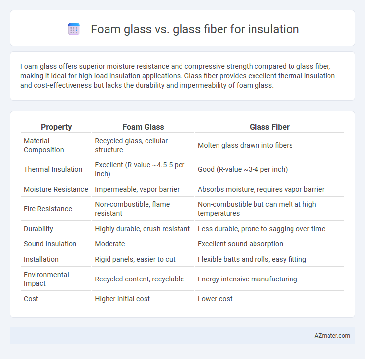 Foam glass vs. glass fiber for insulation - What is The Difference?