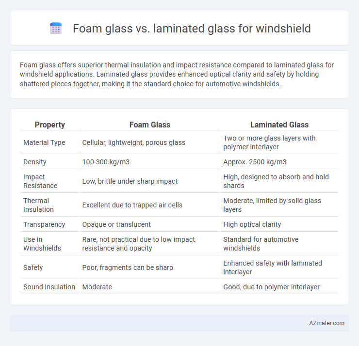 Foam glass vs. laminated glass for windshield - What is The Difference?