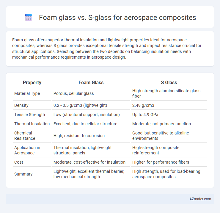 Foam glass vs. S-glass for aerospace composites - What is The Difference?