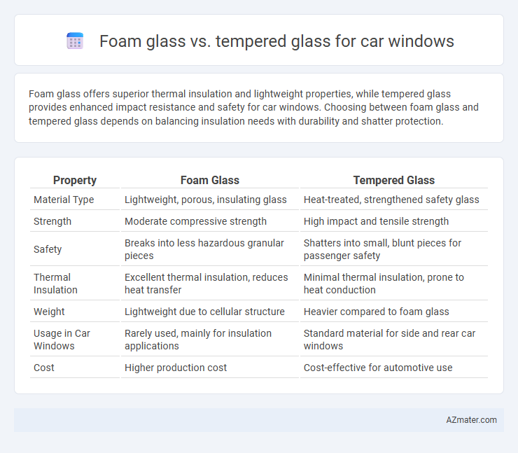 Foam glass vs. tempered glass for car windows - What is The Difference?