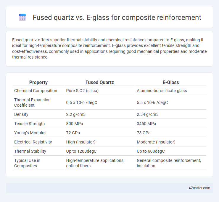 Fused quartz vs. E-glass for composite reinforcement - What is The Difference?