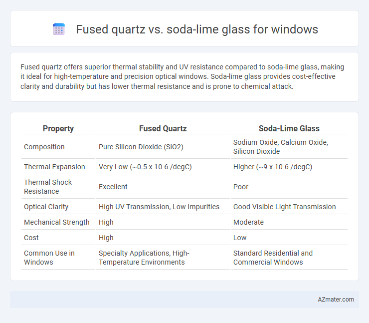 Fused quartz vs. soda-lime glass for windows - What is The Difference?