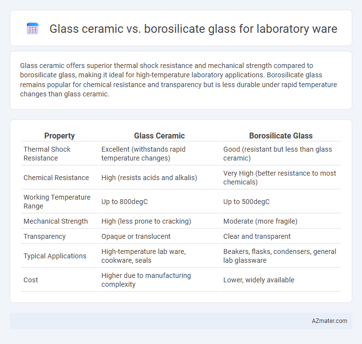Glass ceramic vs. borosilicate glass for laboratory ware - What is The Difference?