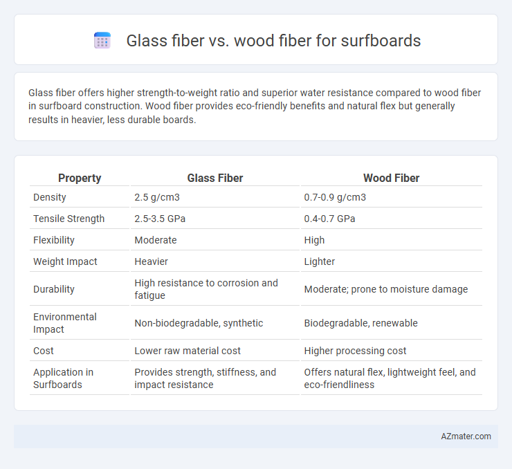 Glass fiber vs. wood fiber for surfboards - What is The Difference?