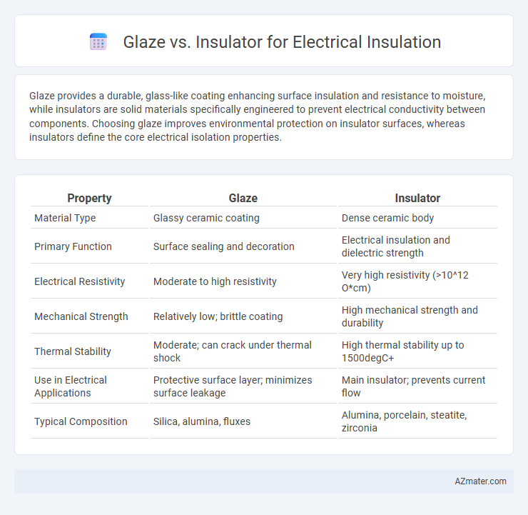 Glaze vs. Insulator for Electrical Insulation - What is The Difference?