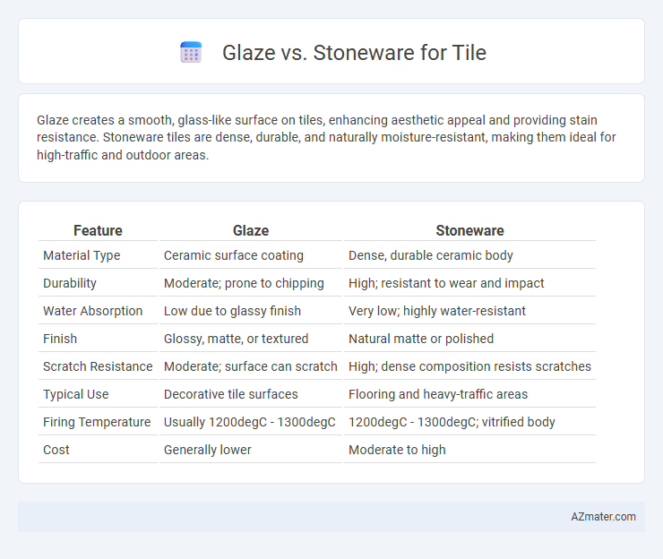 Glaze vs. Stoneware for Tile - What is The Difference?