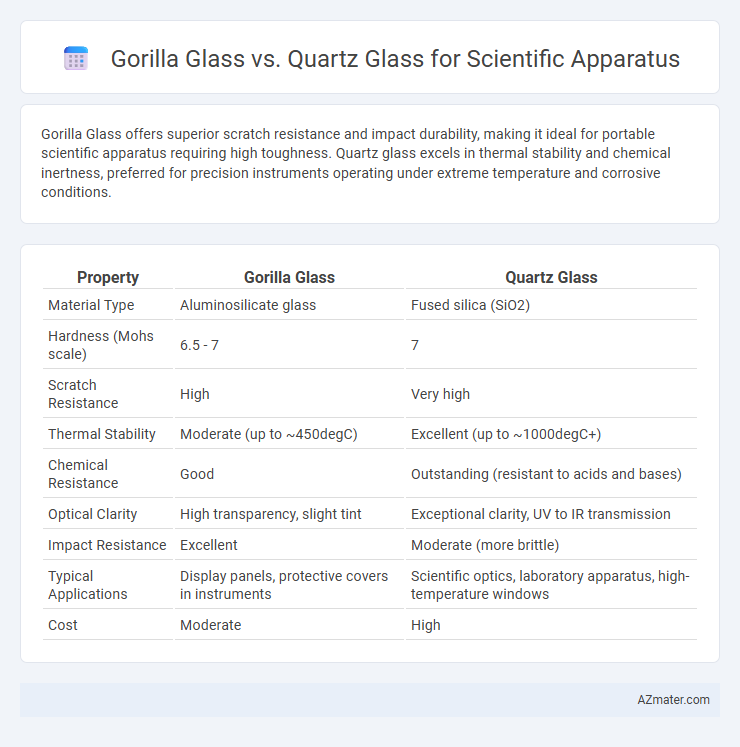 Gorilla Glass vs. Quartz Glass for Scientific Apparatus - What is The Difference?