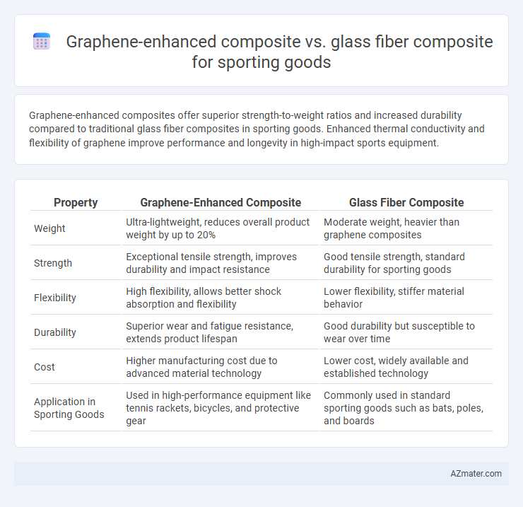 Graphene-enhanced composite vs. glass fiber composite for sporting goods - What is The Difference?