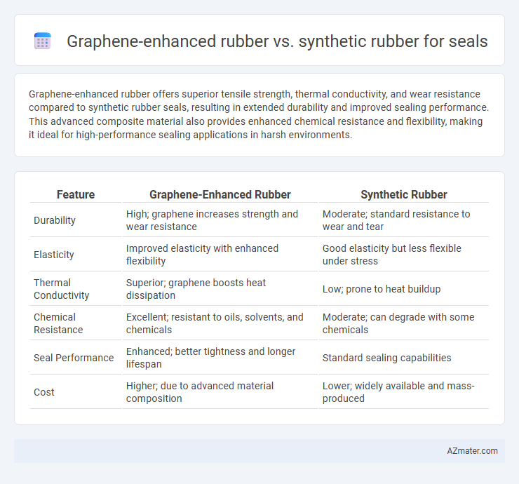 Graphene-enhanced rubber vs. synthetic rubber for seals - What is The Difference?