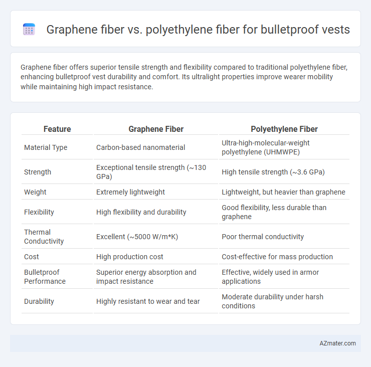 Graphene fiber vs. polyethylene fiber for bulletproof vests - What is The Difference?