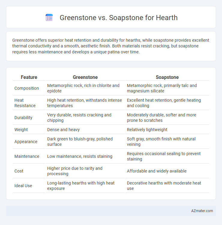 Greenstone vs. Soapstone for Hearth - What is The Difference?