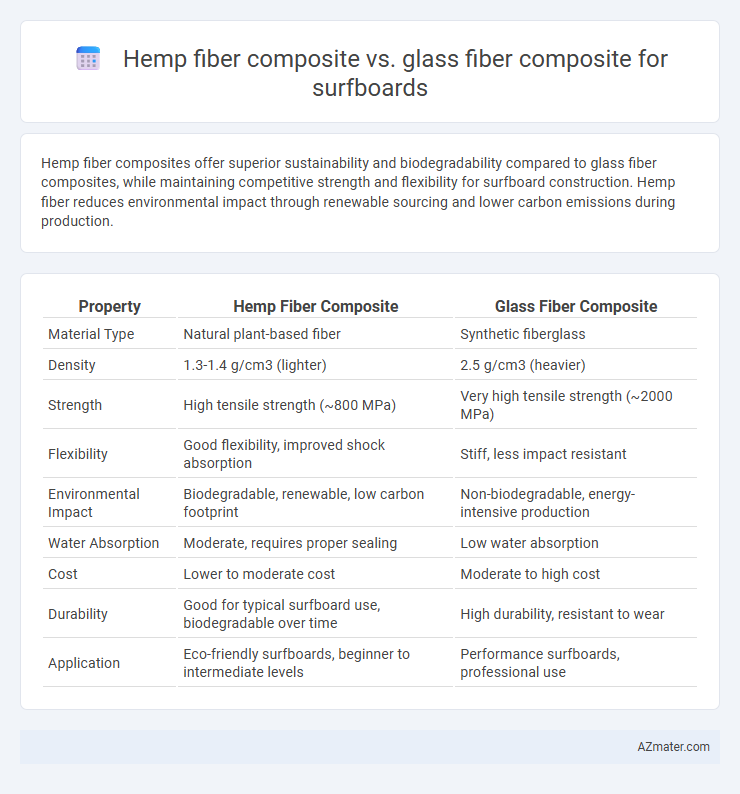 Hemp fiber composite vs. glass fiber composite for surfboards - What is The Difference?