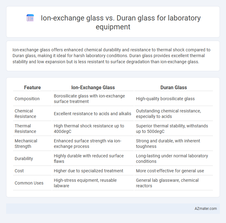 Ion-exchange glass vs. Duran glass for laboratory equipment - What is The Difference?