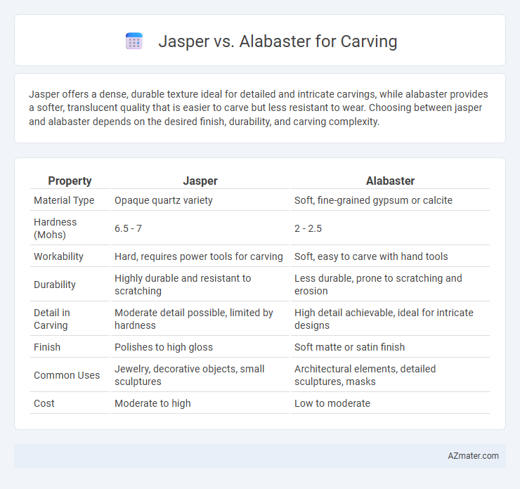 Jasper vs. Alabaster for Carving - What is The Difference?