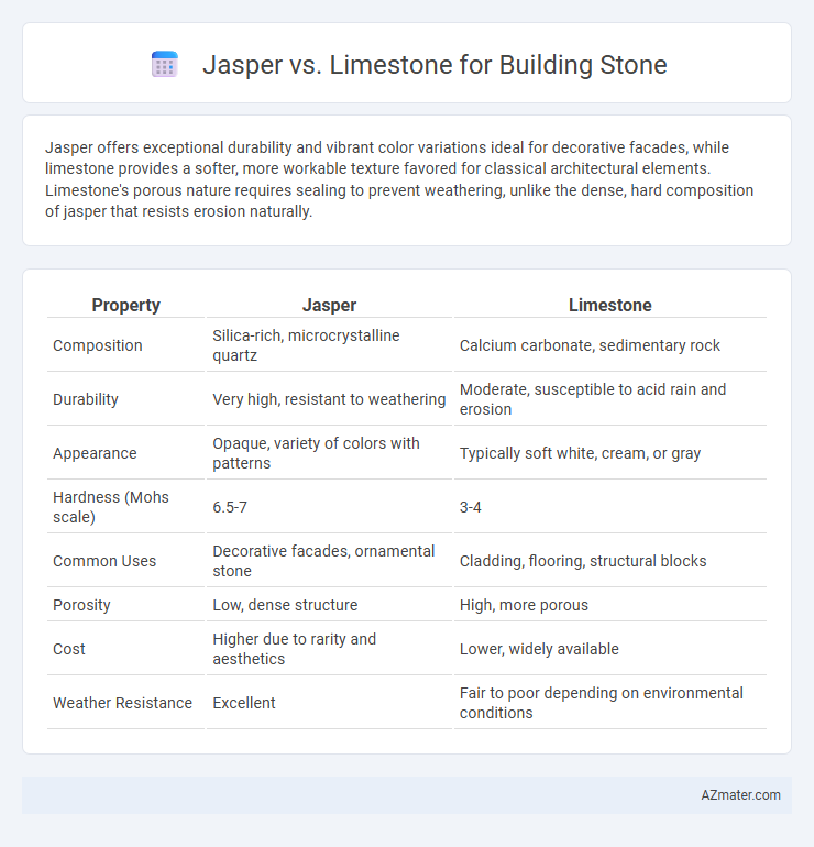 Jasper vs. Limestone for Building Stone - What is The Difference?