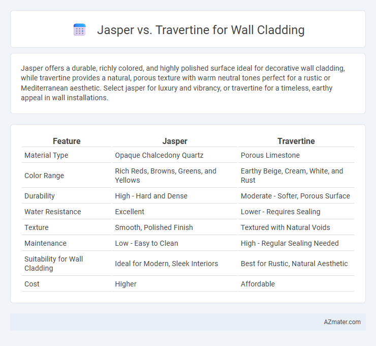 Jasper vs. Travertine for Wall Cladding - What is The Difference?