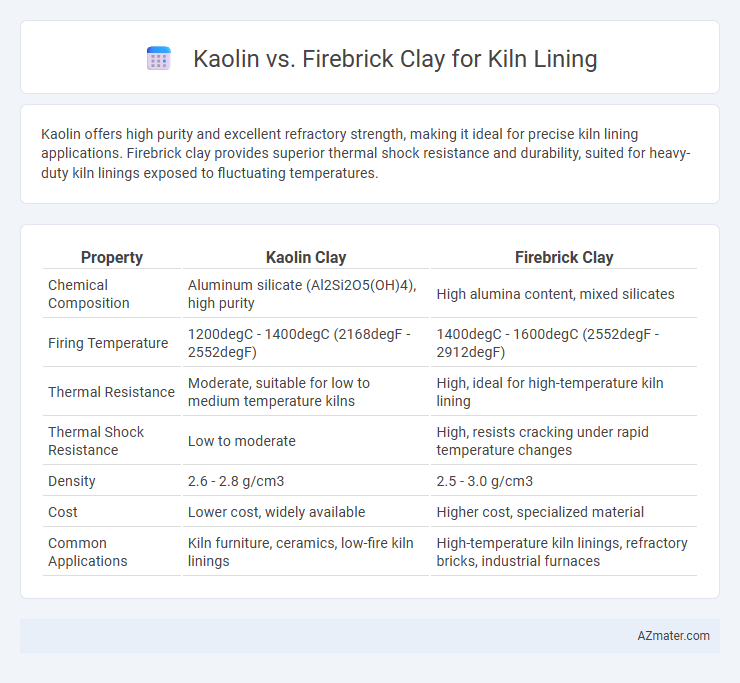 Kaolin vs. Firebrick Clay for Kiln Lining - What is The Difference?