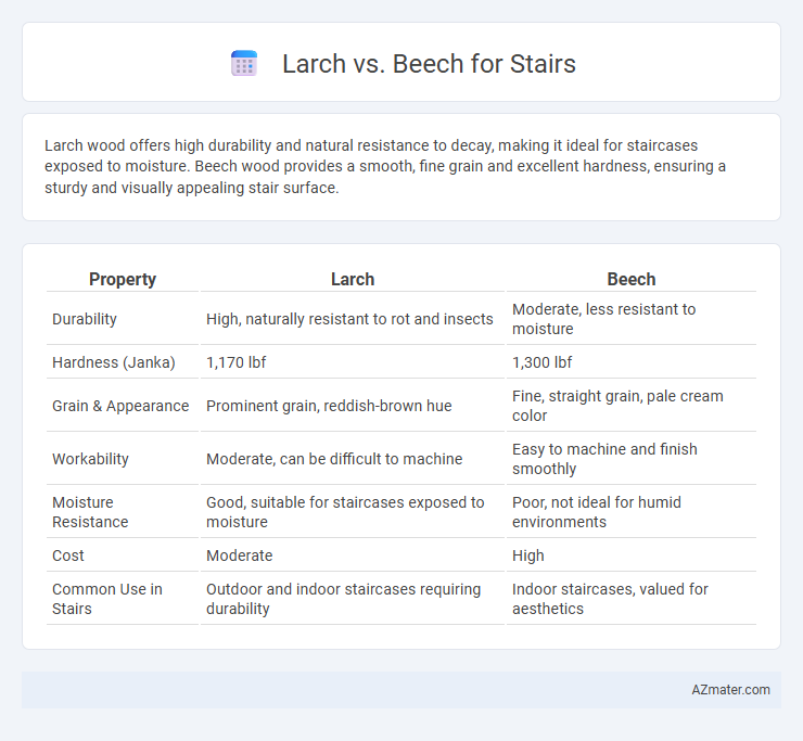 Larch vs. Beech for Stairs - What is The Difference?