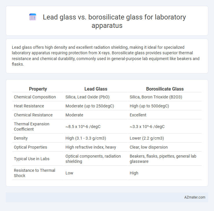 Lead glass vs. borosilicate glass for laboratory apparatus - What is The Difference?