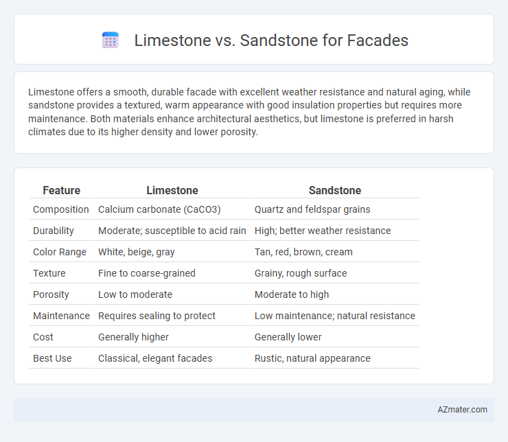 Limestone vs. Sandstone for Facades - What is The Difference?