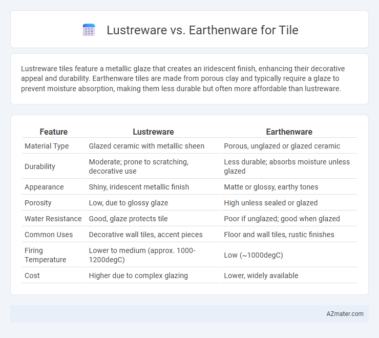 Lustreware vs. Earthenware for Tile - What is The Difference?