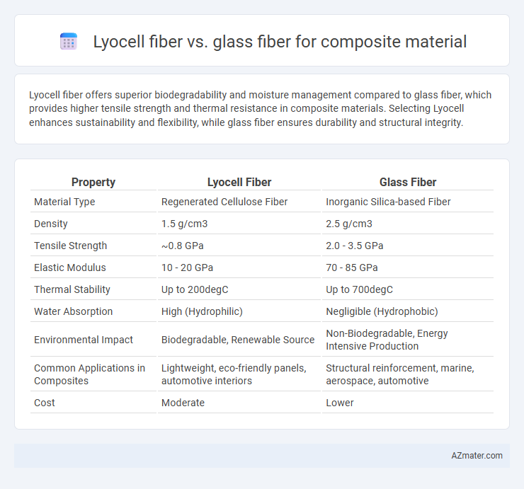 Lyocell fiber vs. glass fiber for composite material - What is The Difference?