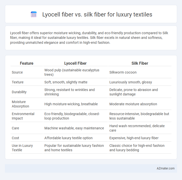 Lyocell fiber vs. silk fiber for luxury textiles - What is The Difference?
