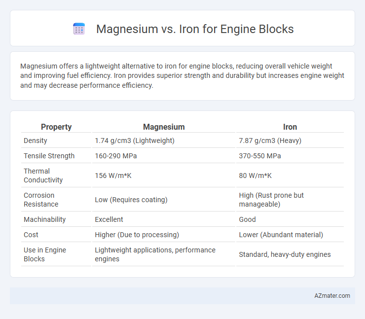 Magnesium vs. Iron for Engine Blocks - What is The Difference?