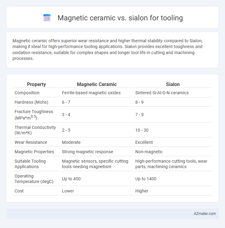 Magnetic ceramic vs. sialon for tooling - What is The Difference?