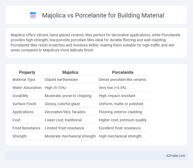 Majolica vs Porcelanite for Building Material - What is The Difference?