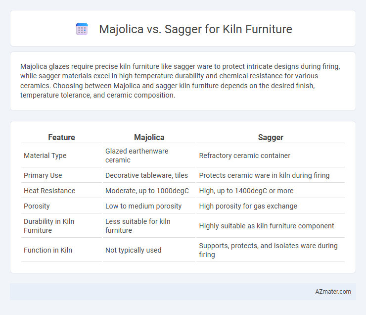 Majolica vs. Sagger for Kiln Furniture - What is The Difference?