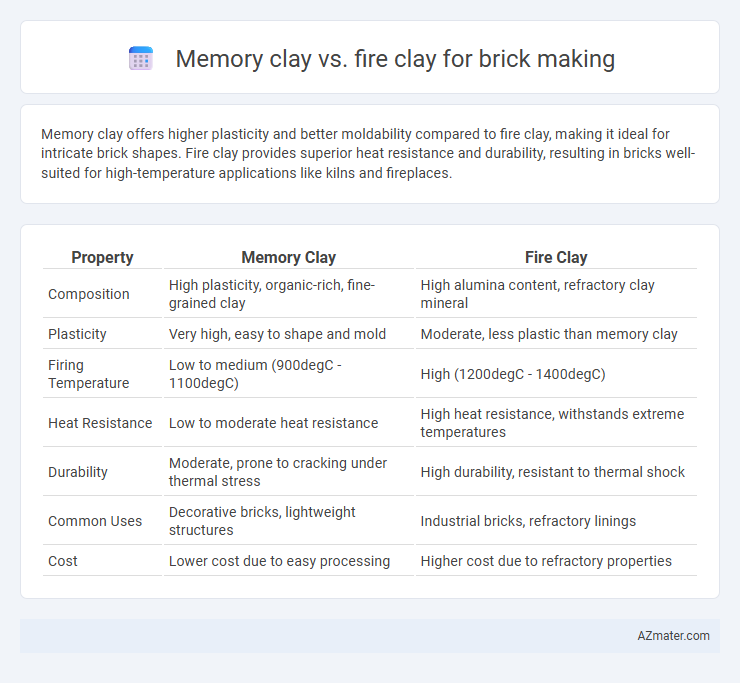 Memory clay vs. fire clay for brick making - What is The Difference?