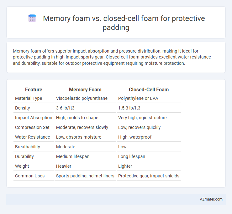 Memory foam vs. closed-cell foam for protective padding - What is The Difference?