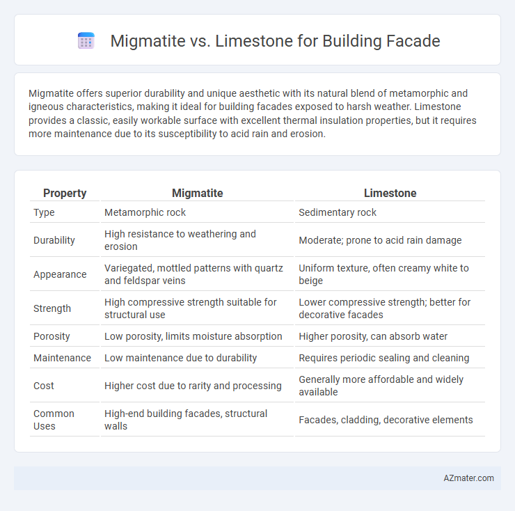 Migmatite vs. Limestone for Building Facade - What is The Difference?