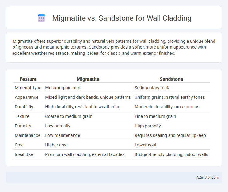 Migmatite vs. Sandstone for Wall Cladding - What is The Difference?