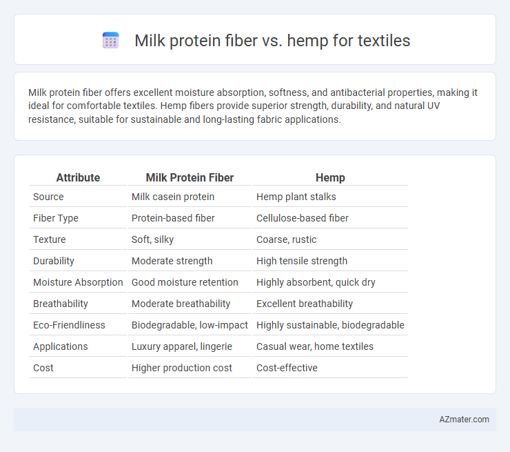 Milk protein fiber vs. hemp for textiles - What is The Difference?