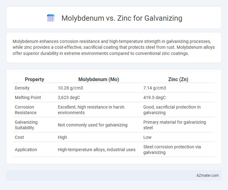 Molybdenum vs. Zinc for Galvanizing - What is The Difference?