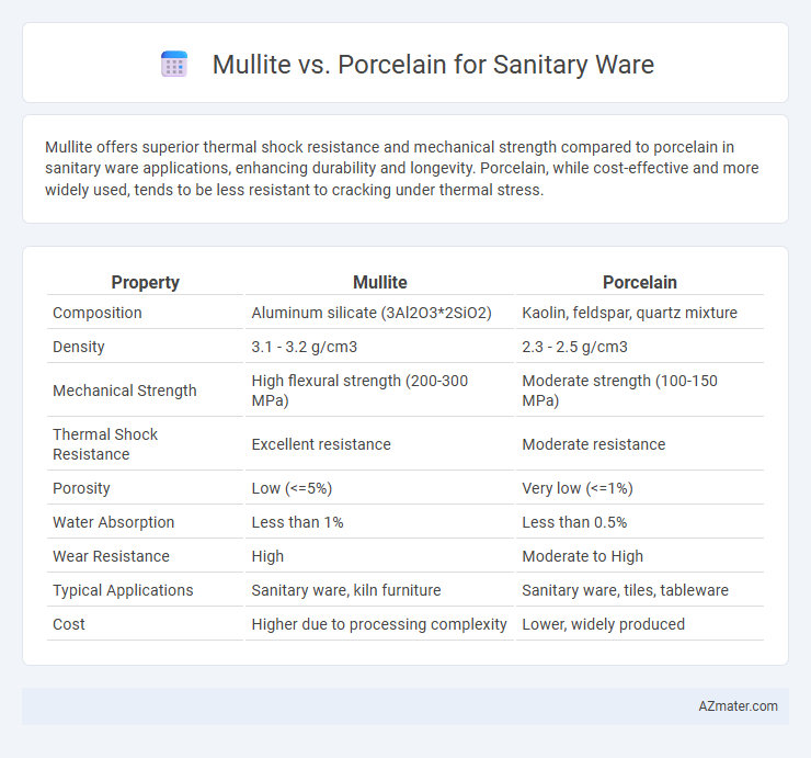 Mullite vs. Porcelain for Sanitary Ware - What is The Difference?