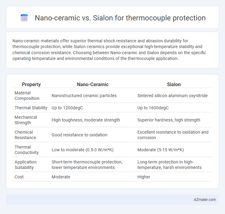 Nano-ceramic vs. Sialon for thermocouple protection - What is The Difference?