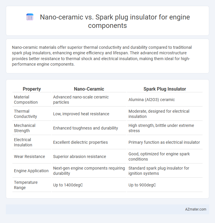 Nano-ceramic vs. Spark plug insulator for engine components - What is The Difference?