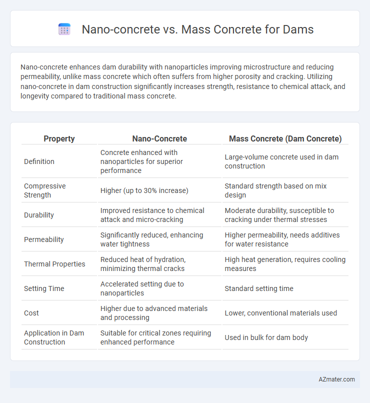 Nano-concrete vs. Mass Concrete for Dams - What is The Difference?