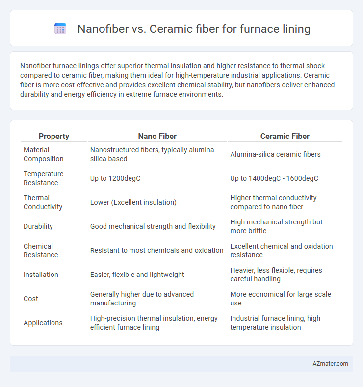 Nanofiber vs. Ceramic fiber for furnace lining - What is The Difference?