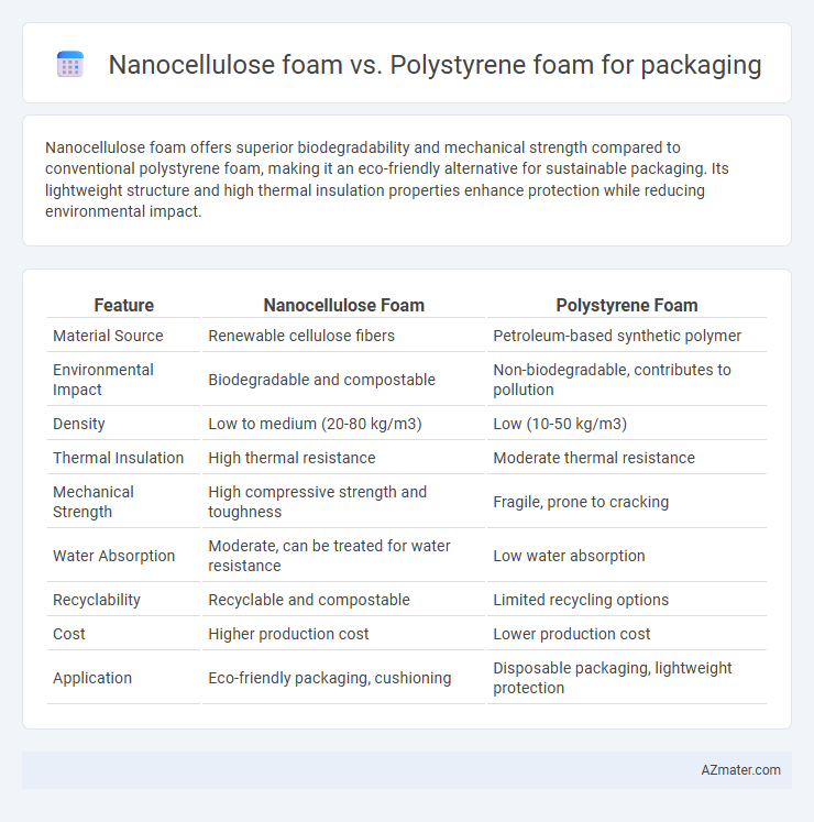 Nanocellulose foam vs. Polystyrene foam for packaging - What is The Difference?