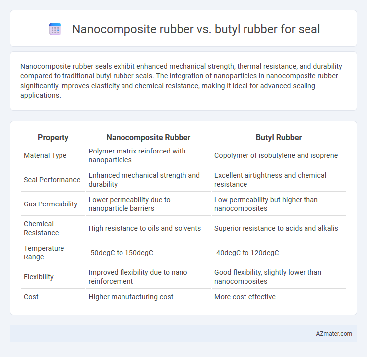 Nanocomposite rubber vs. butyl rubber for seal - What is The Difference?