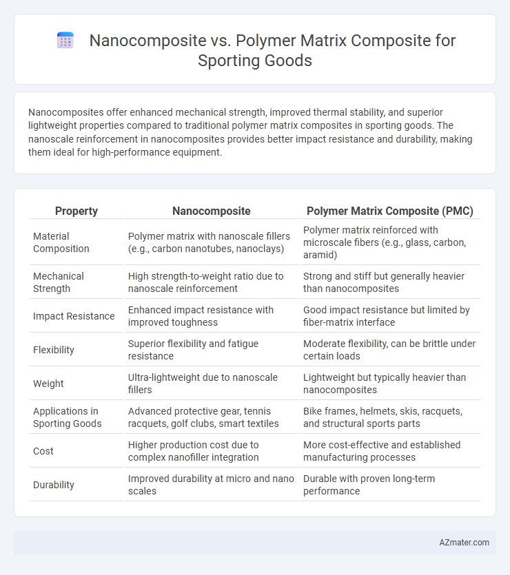 Nanocomposite vs. Polymer Matrix Composite for Sporting Goods - What is The Difference?