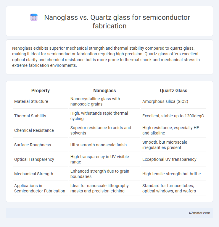 Nanoglass vs. Quartz glass for semiconductor fabrication - What is The Difference?