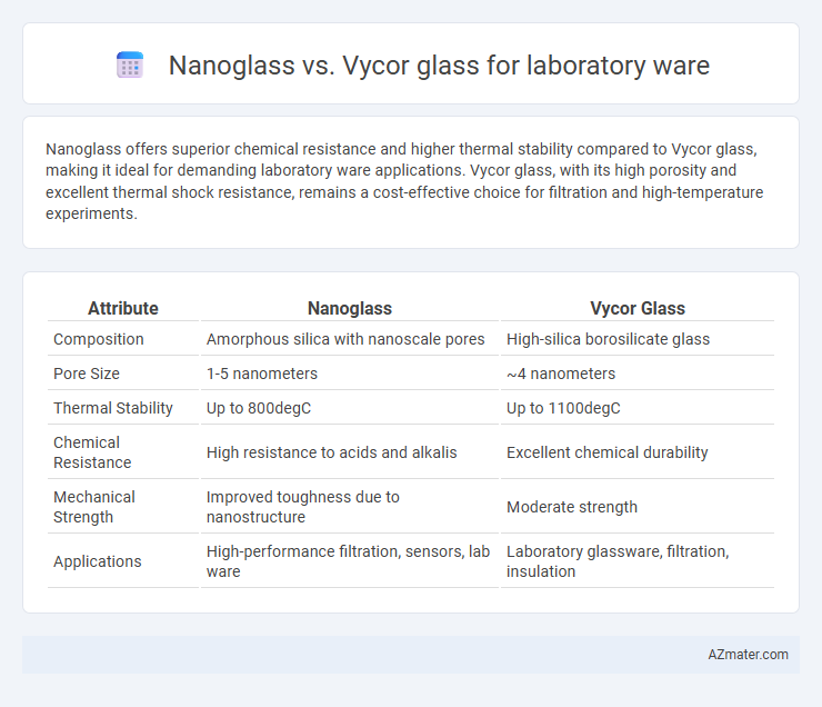 Nanoglass vs. Vycor glass for laboratory ware - What is The Difference?
