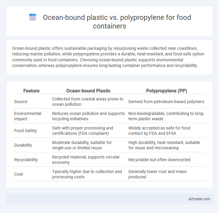 Ocean-bound plastic vs. polypropylene for food containers - What is The Difference?